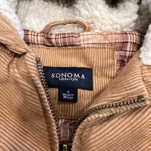 Sonoma Tan Corduroy Jacket